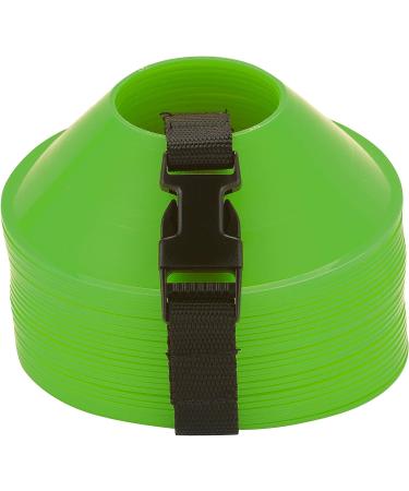 American Challenge Neon Green Soccer Mini Disc Cones - Pack of 25 Mini Cones - Buy Online on GoSupps.com