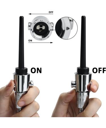 Silicone Shower Enema System - Reusable 2 Pack with On/Off Switch | Portable Enema Nozzle Kit for Men & Women | Compatible with Most Shower Systems - Buy Online on GoSupps.com