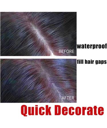 Hairline Shadow Powder Lightweight Hairline Powder Red Hairline Contouring Shadow Powder Waterproof Instant Hairline Powder Quick Cover Root Touch Up Thinning Hair Hair Root Dye For Men & Women - Buy Online on GoSupps.com