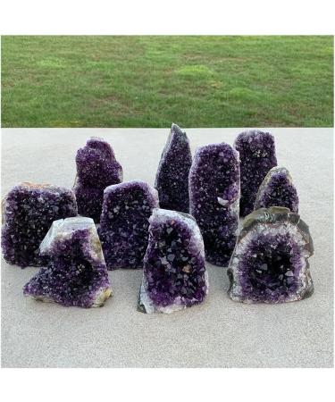 Natural Amethyst Quartz Specimen Beautiful (Size : 440-500g) ERTEYIN (Size : 440-500g) - Buy Online on GoSupps.com