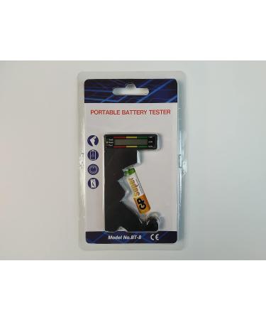 Battery Tester & Checker for AA AAA C D 9V Button Cell - Universal Battery Diagnostic Tool - Buy Online on GoSupps.com