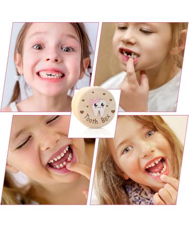 Wooden Tooth Storage Box - Baby Teeth Keepsake Organizer and Holder - Buy Online on GoSupps.com