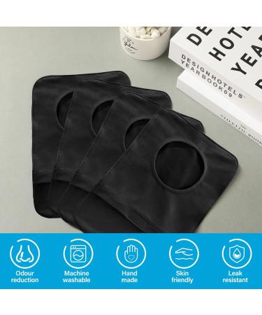 8 Pack Stretchable Bag Covers - Washable & Lightweight Care Protector Bags for Men & Women - Black - Buy Online on GoSupps.com