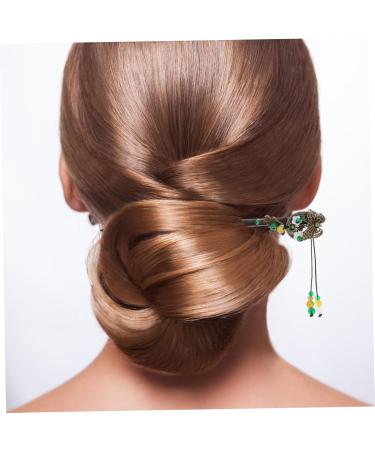 FRCOLOR Metallic Hair Clips Hanfu Hairpin Chinese Hair Sticks Hanfu Hair Sticks Retro Hair Stick Chopstick Women Hair Stick Vintage Hair Chopsticks Ancient Hair Stick Bride Red Sandalwood - Buy Online on GoSupps.com