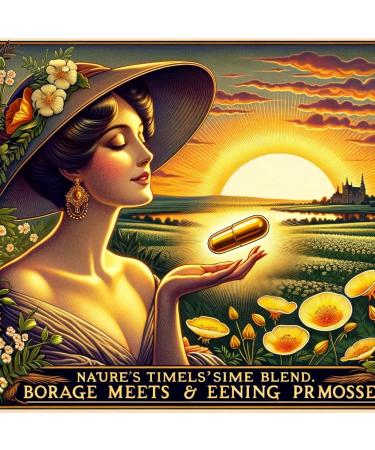 NAKURU | Borage + Evening Primrose | Beauty Range | Made in France | "The Alchemy of Petals!" | 60 Capsules of 740mg - Weight N - Buy Online on GoSupps.com