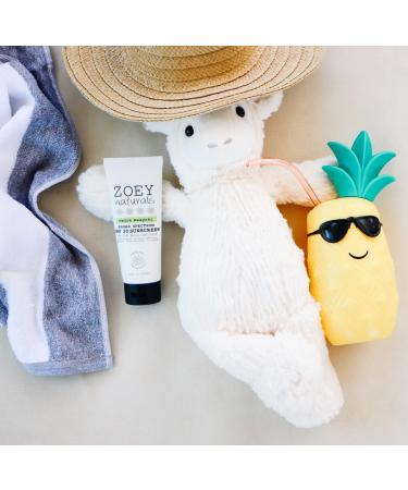 Zoey Naturals Broad Spectrum SPF 30 Sunscreen for Babies and Children - Made in USA | Cruelty Free & Reef Safe - Buy Online on GoSupps.com