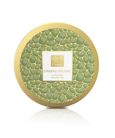 Buy Uniqo Ginseng Oolong Tea - Premium Loose Tea | Gluten-Free Vegan Naturally Flavored | Luxurious Gift Box - Buy Online on GoSupps.com