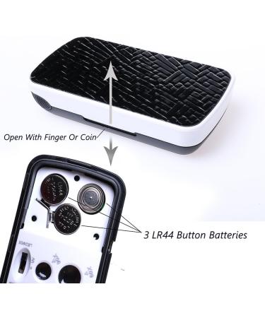 DREAMZE 30X 60X 90X LED Jewelry Loupe with Light for Gems, Coins, Watches - Black - Buy Online on GoSupps.com