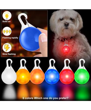 6 PCS LED Blinking Safety Lights for Dogs Cats & Kids - Bright Rechargeable Perfect for Pets & Cyclists - Buy Online on GoSupps.com
