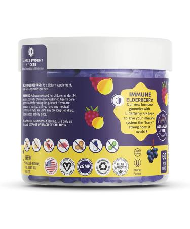 Vitamin Friends Immune Probiotic Vegan Gummies - Orange Flavor (60 Pectin Gummies) - Buy Online on GoSupps.com