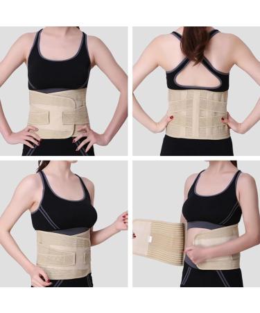 Back Brace Back Braces for Lower Back Pain Relief Breathable Back Support Belt Adjustable Lumbar Support Belt Reinforced Bones Back Pain Belt Xl - Buy Online on GoSupps.com
