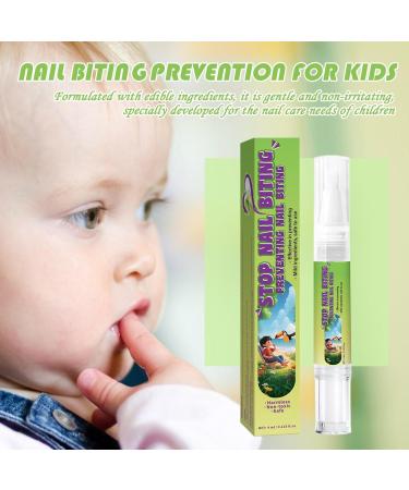 Stop Dipping Nails Anti-Bite Nail Polish 2 ml For Adults Home Travel Safe Daycare - Buy Online on GoSupps.com