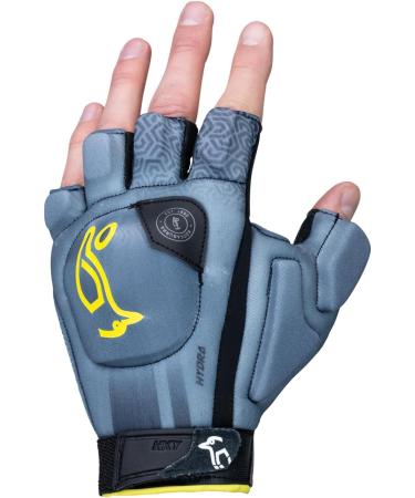 KOOKABURRA Hydra Hockey Gloves - Small Left Hand - Grey | International Shipping Available - Buy Online on GoSupps.com