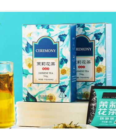 Herbal Tea 9 Count Jasmine Floral Aroma Tea Independent Sugar Free Jasmine Tea Bag - Buy Online on GoSupps.com