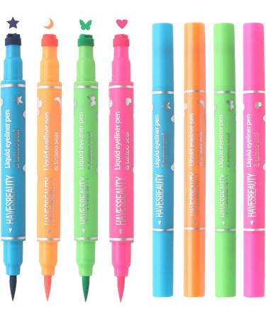  G n rique Liquid Eye Liner Pens 4 Colors Double Head Double Head Pencil Pen - Buy Online on GoSupps.com