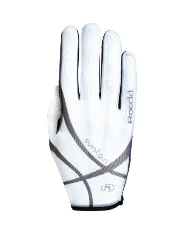Roeckl Sports Riding Gloves Laila Ladies Summer Gloves White 6