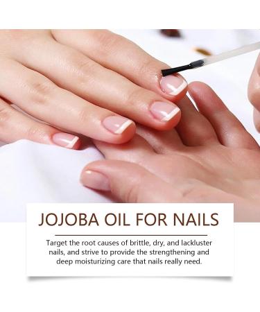 Huile de jojoba pour cuticules pour ongles huile de jojoba avec vitamine B et E Hydrate r pare et favorise la croissance des ongles Adoucissant cuticules pr vient la s cheresse des ongles pour - Buy Online on GoSupps.com