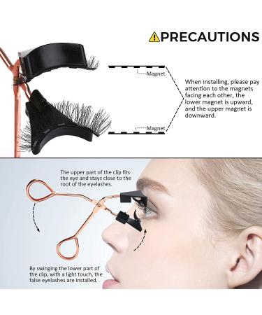 8PCS Dual Magnetic Eyelashes - Reusable & Time-Saving False Lashes - Natural Look - Easy to Wear - No Glue or Eyeliner Needed - Buy Online on GoSupps.com