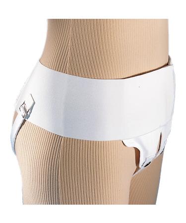 Elastic Hernia Support Brace Belt Double Inguinal Groin Relief (Medium)