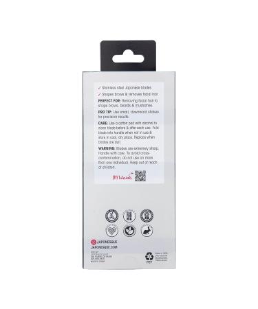 JAPONESQUE Essentials Ultimate Touch Up Razor for Men - Precision Grooming Tool for a Flawless Finish | International Shipping Available - Buy Online on GoSupps.com