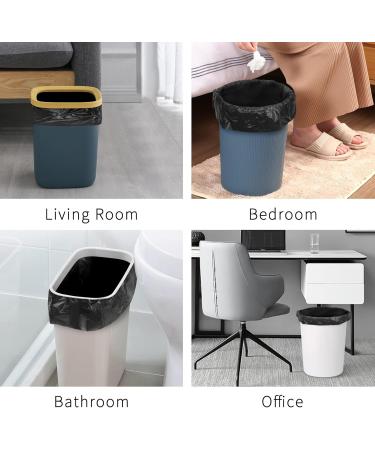 Fyy Garbage Bags - 120 Waste Bags 5 Rolls | Black 3L-10L for Bathroom Kitchen Office | Durable & Leak-Proof - Buy Online on GoSupps.com