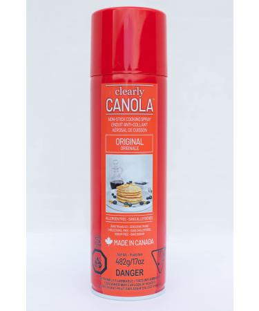 Clearly Canola All Natural Non-Stick Cooking Spray (17oz) 1 can