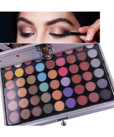 BrilliantDay 132 Colors Eyeshadow Palette & Makeup Set - Contouring Kit Lip Gloss Blusher Press Powder for Flawless Looks - International Shipping Available - Buy Online on GoSupps.com