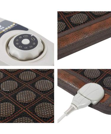 Wide Infrared Heating Pad - Tourmaline Jade Heat Mat & Electric Heating Pillow (45x45 cm) for Pain Relief - Buy Online on GoSupps.com