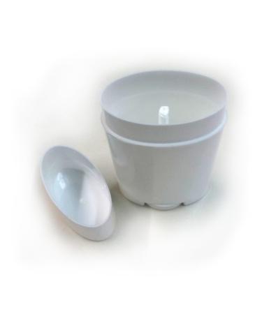 Empty Deodorant Containers - Twist-up Recyclable DIY Empty Deodorant OVAL Tubes Top-Fill 2.5 OZ (25-Pack White) 25-Pack White - Buy Online on GoSupps.com