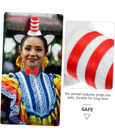 FOMIYES 1 Set Headband Halloween Costumes Hat Cosplay Cat Costume Tails Costume Cat Cosplay Props Stage Performance Props Cat Ears Cat Costume Props Animal Fabric Peripherals 22x22cm As Shown 1 - Buy Online on GoSupps.com
