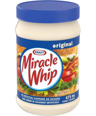 Miracle Whip Original Spread 475 ml (Pack of 1) Original - Buy Online on GoSupps.com