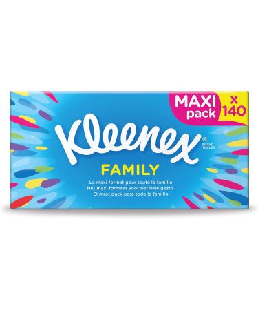 Kleenex FAMILY Paper tissues Pack of 15 Maxi Format Boxes - Buy Online on GoSupps.com