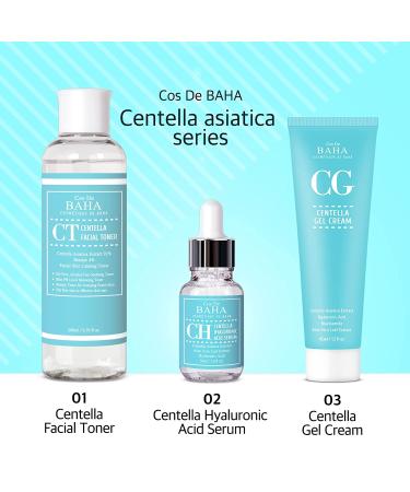 Cos De BAHA Centella Gel Cream 1.5 fl oz - Soothing, Hydrating Skincare - Buy Online on GoSupps.com