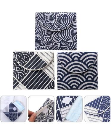 Shop Cabilock 3-Pcs Storage Bag for Women's Bandages & Breastfeeding Inserts - High Capacity & Durable Fabric | International Shipping Available - Buy Online on GoSupps.com