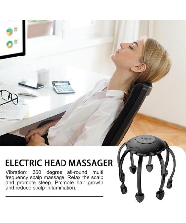 Buy the Best Scalp Massager Octopus | Portable 3-Speed Electric Head Massager | Ultimate Relaxation and Stress Relief - Buy Online on GoSupps.com