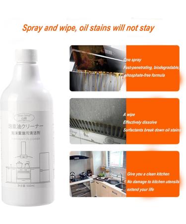 Buy Kitchen Cleaning Kits: Splash Foam Spray & All-Purpose Cleaner Tablets - 500ml Oven Cleaner for International Shipping - Buy Online on GoSupps.com