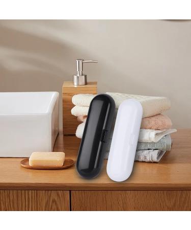 Premium Electric Toothbrush Travel Case - 4 Pack Portable & Durable for Camping School & Outdoor Use - 4 Colors Perfect Size 21.5 x 8.0 x 4.5 cm - Buy Online on GoSupps.com