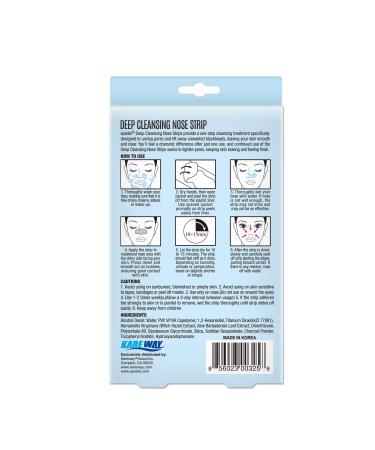 Epielle Deep Cleansing Nose Strips - 12 Count | Remove Blackheads & Clean Pores | Perfect Fit for Easy Skin Solutions - Buy Online on GoSupps.com