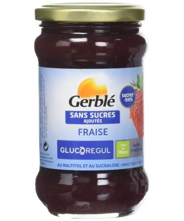 Gerblé No Added Sugars, Strawberry Sugar-Free Jam, High Fiber, Maltitol, 320g, 185448