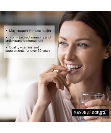 Mason Natural Vitamin C 500 mg - 100 Tablets | Immune Support & Antioxidant - Buy Online on GoSupps.com