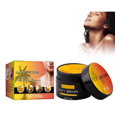 Pemarlis 100g Tanning Accelerator Cream Self Tanning Cream Fast Tanning Body Butter Instant Self Tanning Lotion Gradual Tanning Lotion for fast tanning waterproof Ideal Bronze