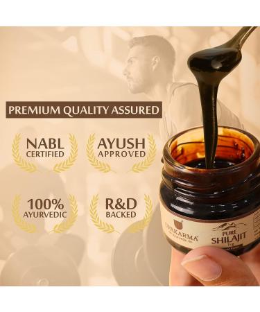 Upakarma Natural Raw Shilajit 15g - Pure Resin for Energy & Vitality - Buy Online on GoSupps.com