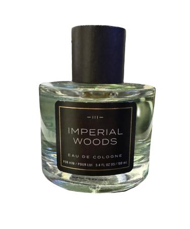 Tru Fragrance Imperial Woods Eau De Cologne 3.4 Fl Oz 100ml - Men's Cologne Spray Fragrance for Him