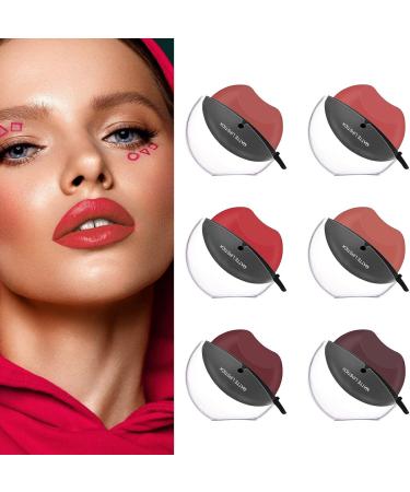  TianWlio Waterproof matte lipstick Lazy Lip Pearly Fine Flash liquid does not easily fade color temperature change long-lasting lipstick - Buy Online on GoSupps.com