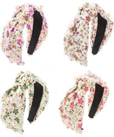 amangul Knotted Headband for Women Rhinestones Hairhoop HighSkull Wide Headband Turban Hairband Girl Face Washing Hairhoop(Purple) - Buy Online on GoSupps.com