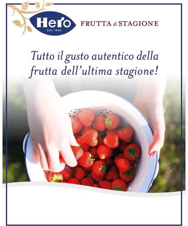Italian Gourmet E.R. Hero Seasonal Red Fruit Jam 8 x 350g Jam & Extra Jam with Last Season Harvested Fruit High Quality Fruit Traditional Method - Buy Online on GoSupps.com