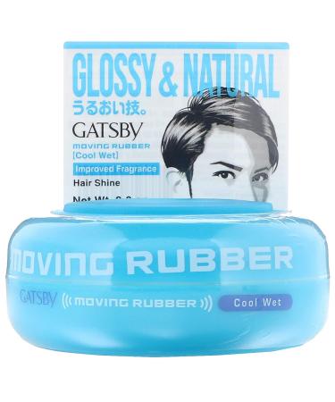 Mandom Gatsby Moving Rubber Hair Wax Cool Wet 2.8 oz