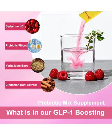 Cutting Drink Mix GLP-1 Drink Mix | Dual-Action Prebiotic Formula for Gut Wellness Support & Healthy Energy Boost | Non-GMO Gluten-Free & Vegan | Delicious Strawberry A a Flavor (30 Sticks) - Buy Online on GoSupps.com