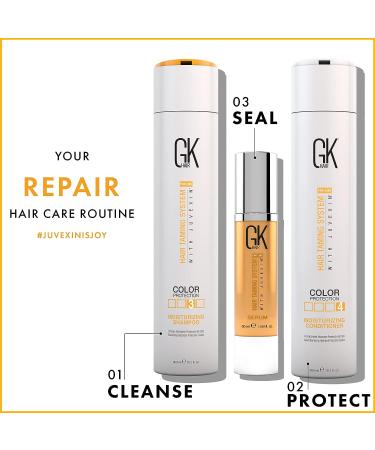 Global Keratin Moisturizing Shampoo and Conditioner Set - 10.1 Fl Oz - Color Treated Hair - Sulfate & Paraben-Free - For All Hair Types - Buy Online on GoSupps.com
