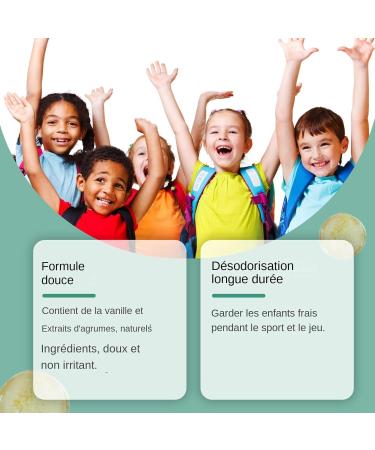  G n rique Roll-on deodorant 50ml Children's roll-on deodorant Underarm care Alcohol-free moisturizing care Gentle and refreshing 24-hour protection for babies' sensitive skin Vanilla and citrus - Buy Online on GoSupps.com